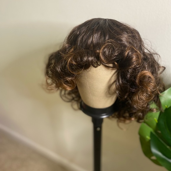 Premium fiber brown and honey blonde mix - Picture 2 of 5